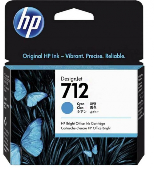 HP Inc. Ink 712 29ml Cyan 3ED67A