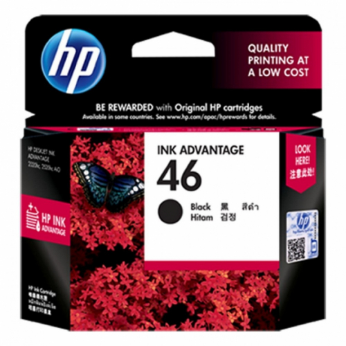 HP Inc. No 46 Black CZ637AE