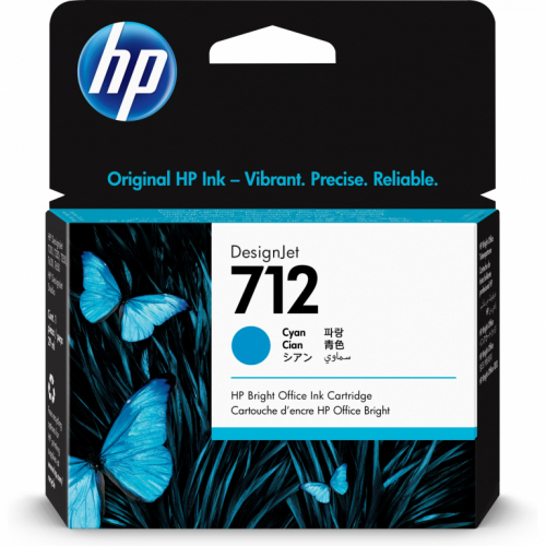 HP Tinte 712 3ED67A Cyan