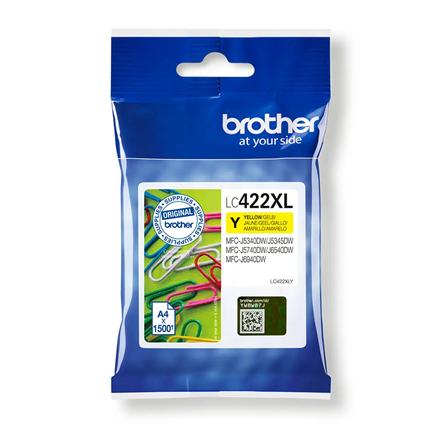 Brother LC422XLY | Ink Cartridge | Yellow