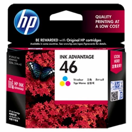 HP Inc. No 46 Tri-color CZ638AE