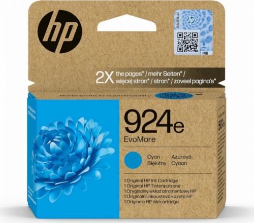 HP Inc. Ink 924e Cyan 4K0U7NE