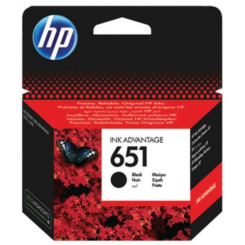 HP Inc. Tusz nr 651 Black C2P10AE