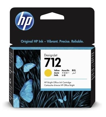 HP Inc. Ink 712 29ml Yellow 3ED69A