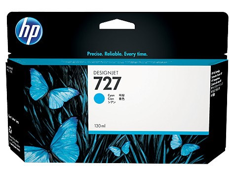 HP Inc. Ink HP 727 130 ml Cyan B3P19A