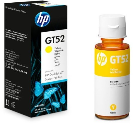 HP Inc. Ink GT52 Yellow M0H56AE