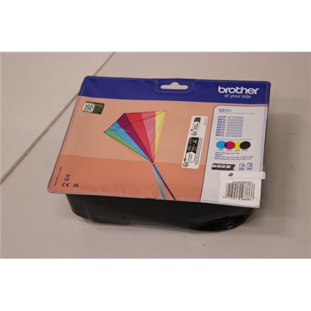 Taastatud. Brother LC223, Multipack Value Ink Cartridge | Brother LC-223 Multipack | Ink Cartridge | Black, Cyan, Magenta, Yellow | DAMAGED PACKAGING