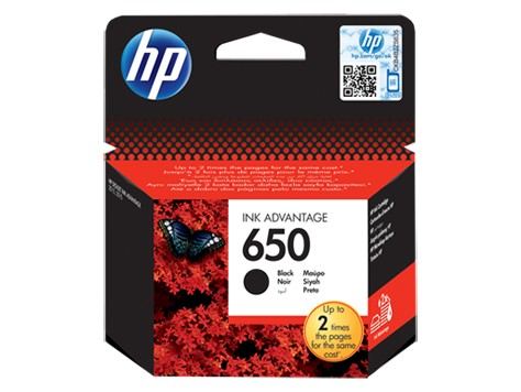 HP Inc. Ink No. 650 Black CZ101AE