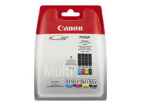 CANON CLI-551 Ink Cartridge C/M/Y/BK MultiPack blister 46345270