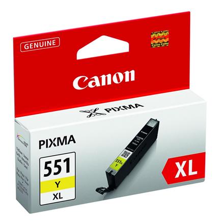 Canon CLI-551XL Y | Ink Cartridge | Yellow