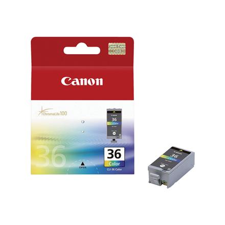 Canon CLI-36 Tri-Colour | Ink Cartridge | Cyan, Magenta, Yellow