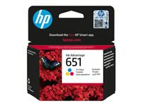 HP 651 Ink Cartridge Tri-color