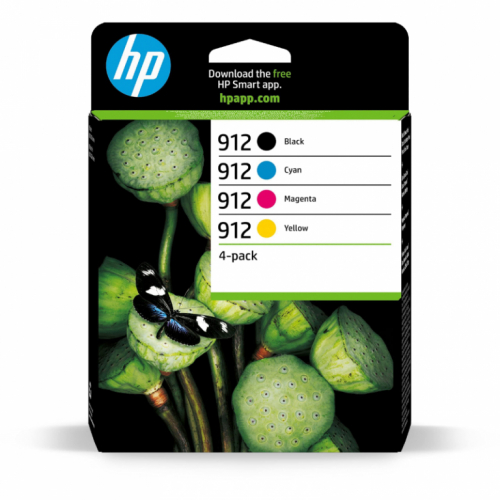 HP 912 CMYK Cartridge 4-Pack