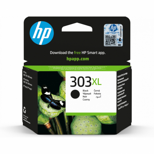 HP Tinte 303XL T6N04AE Schwarz bis zu 600 Seiten ISO/IEC 24711