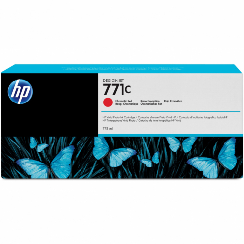 HP Tinte 771C Original Tinte chromatisch rot Standardkapazität 775ml 1er-Pack