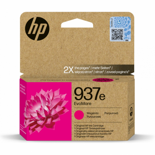 HP Tinte 937e EvoMore Magenta Original Ink Cartridge