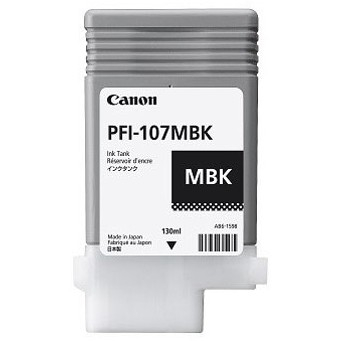 Canon Tinte PFI-107MBK 6704B001 Schwarz Matt 130ml