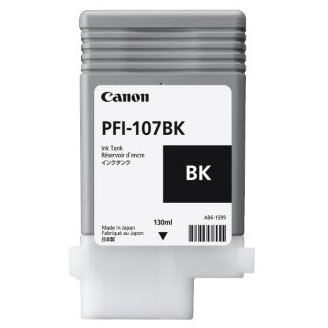 Canon Tinte PFI-107BK 6705B001 Schwarz 130ml