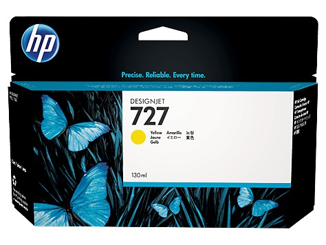 HP Inc. Ink HP 727 130 ml Yellow B3P21A