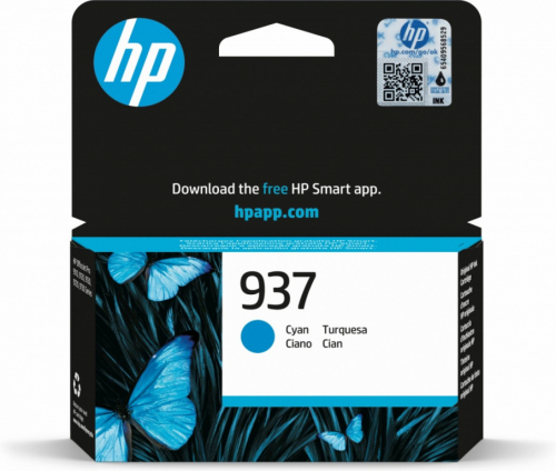 HP Inc. Ink 937 Cyan 4S6W2NE