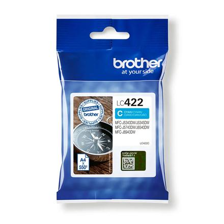 Brother LC422C | Ink Cartridge | Cyan