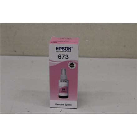 Taastatud. Epson T6736 ink bottle, Light magenta | Epson T6736 Ink bottle 70ml | Ink Cartridge | Light Magenta | DAMAGED PACKAGING