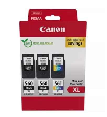 Canon PG-560XLx2/CL-561XL MULTI Ink Set 3712C009