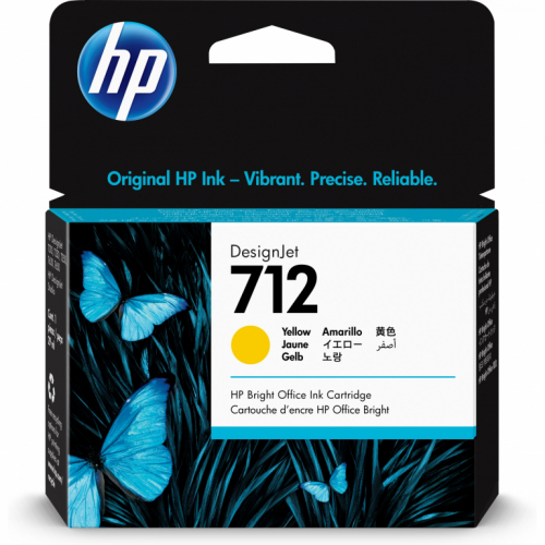 HP Tinte 712 3ED69A Gelb