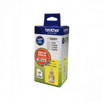 BROTHER BT5000Y YELLOW INK BOTTLE 5000 P