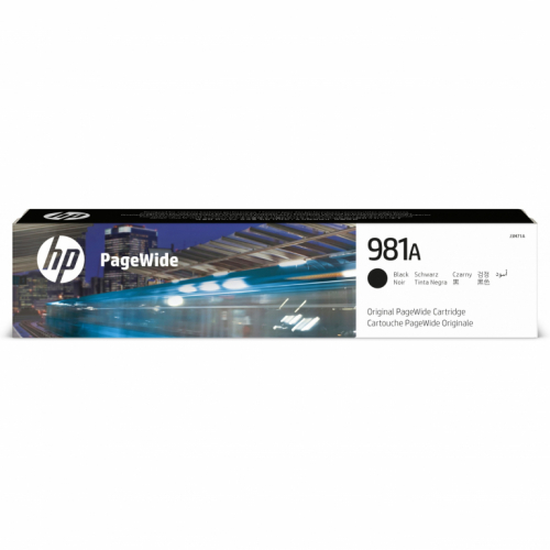 HP Tinte 981A Schwarz Original PageWide Cartridge