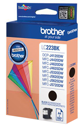 BROTHER LC-223BK TONER BLACK 550P