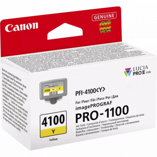 Canon Ink PFI-4100 Y Yellow 6780C001