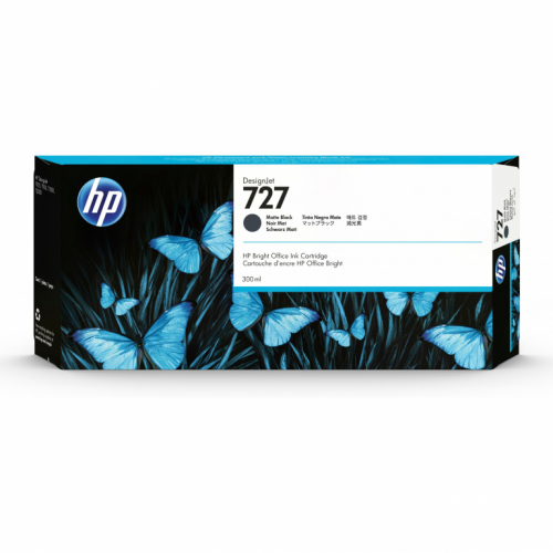 HP Tinte 727 C1Q12A Schwarz