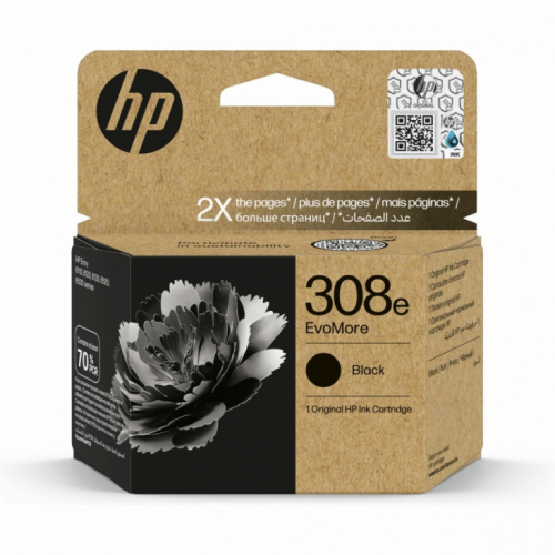 HP Inc. Ink 308E Black 7FP22UE