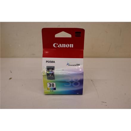 Taastatud. Canon CL-38 Ink Cartridge Color | Canon CL-38 Tri-Colour | Ink Cartridge | Cyan, Magenta, Yellow | DAMAGED PACKAGING