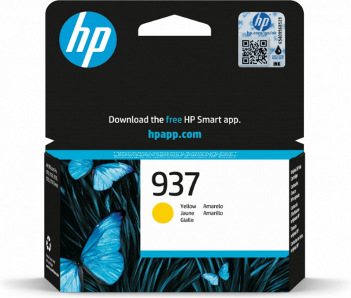 HP Inc. Ink 937 Yellow 4S6W4NE