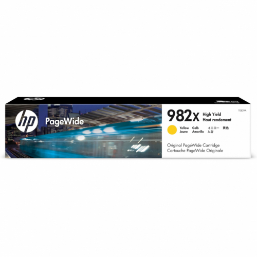 HP Tinte 982X PageWide Cartridge Yellow High Yield