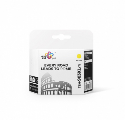 TB Print Ink for HP OJ 6950 AiO TBH-903XLYR yellow refabrication