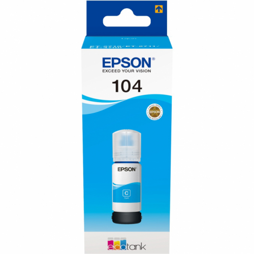 Epson Tinte 104 EcoTank C13T00P240 Cyan bis zu 7.500 Seiten