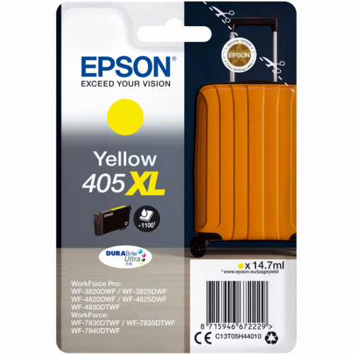 Epson Tinte 405XL C13T05H44010 Gelb bis zu 1.100 Seiten