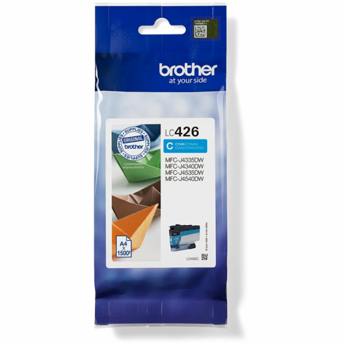 Brother Tinte LC-426C Cyan bis zu 1.500 Seiten nach ISO/IEC 24711