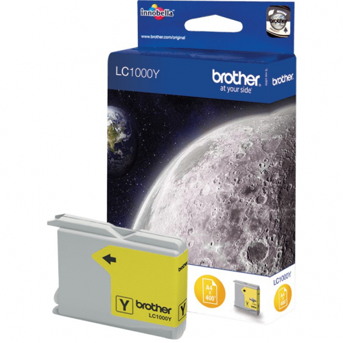 Brother Tinte LC-1000Y Gelb bis zu 400 Seiten nach ISO 24711