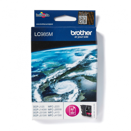 Brother Tinte LC-985M Magenta bis zu 260 Seiten nach ISO/IEC 24711