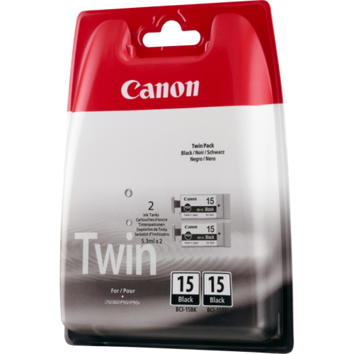 Canon BCI-15BK 2x black