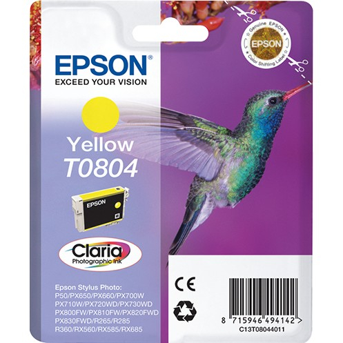 Epson T080440 yellow NEU!