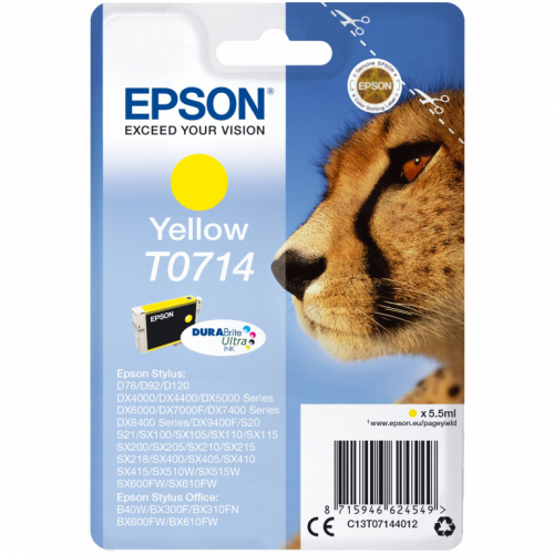 Epson T071440 yellow NEUE VERPACKUNG