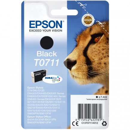 Epson T071140 black NEUE VERPACKUNG