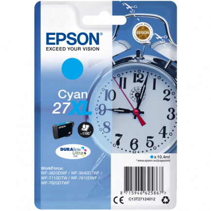 Epson C13T27124012 cyan HC