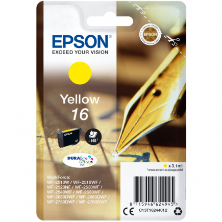 Epson 16 C13T16244012 yellow NEUE VERPACKUNG