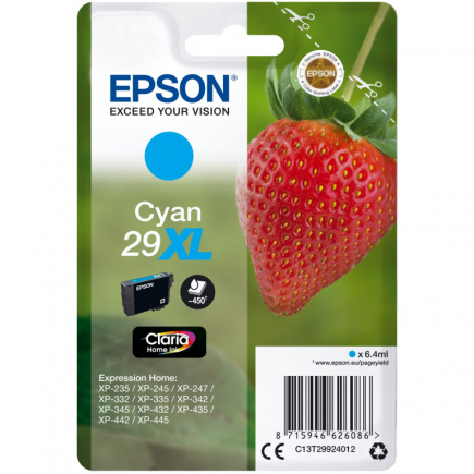 Epson Tinte 29XL C13T29924012 Cyan